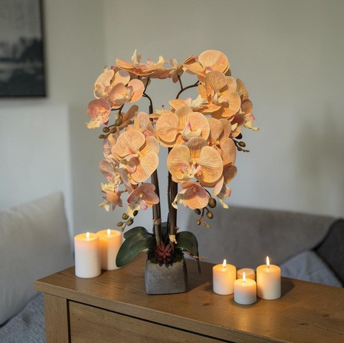 Artificial orchid pot - orchid, in
