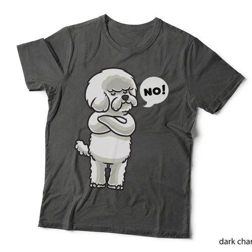 Stubborn bichon frise - stubborn, dog