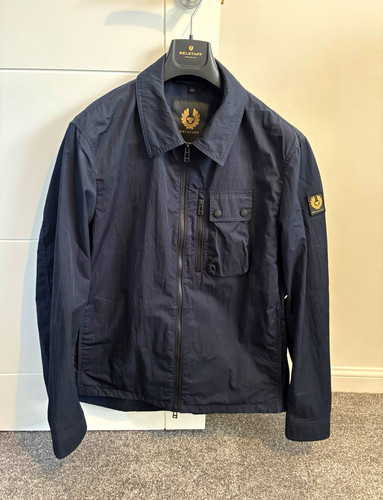 Belstaff rail overshirt dark - belstaff,