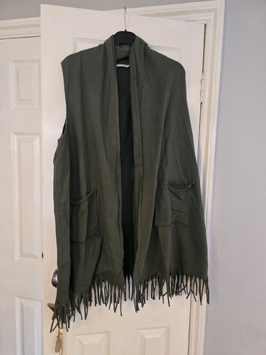 New collection fringed khaki - new,