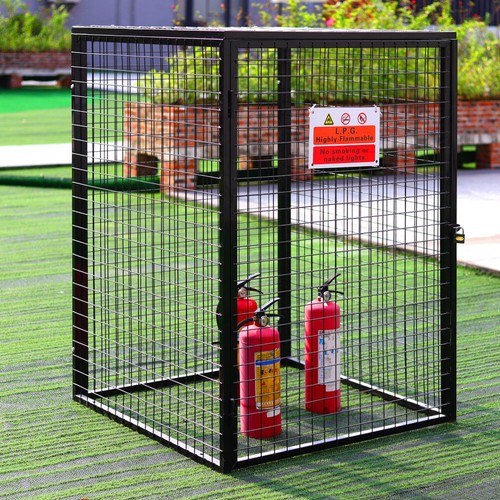 Gas bottle cage collapsible - bottle,
