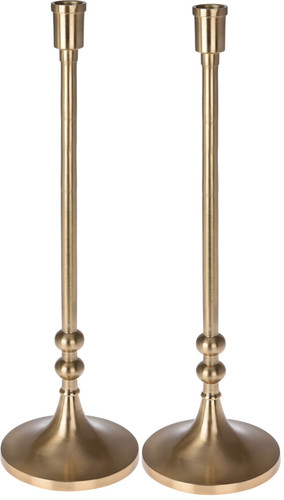 41cm tall gold - 41cm, candlesticks
