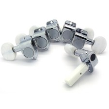 Acoustic classical guitar machine heads for nylon strings chrome, black or  gold