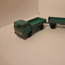 Matchbox Mercedes Truck Trailer Lesney  Vintage Collectible Toy