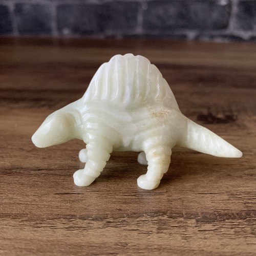 Hand carved new jade - hand, dinosaur