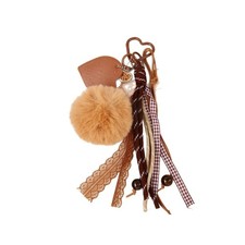 Braided Rope Bag Charm