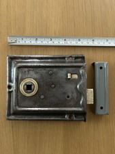 Vintage Original Rim Lock And Keep