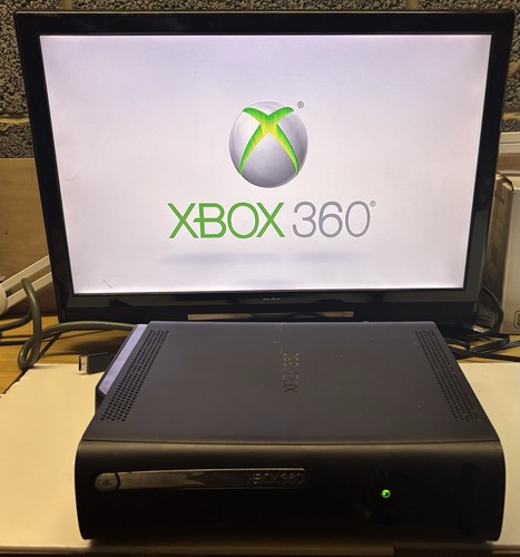 Microsoft xbox 360 - 120gb, black