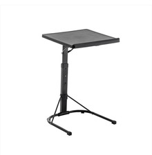 grey plastic adjustable folding table 