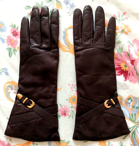 Ladies chocolate brown genuine - chocolate,