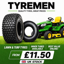 All sizes of Turf tyre, Lawn