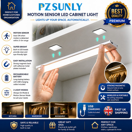 Led motion sensor light - led,