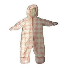 Eddie Bauer Pink White Plaid