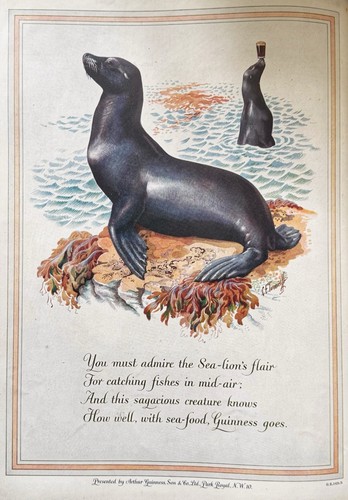 Original vintage 1952 - vintage, guinness