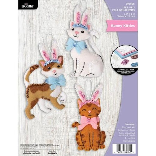 Bucilla felt ornaments - bucilla,