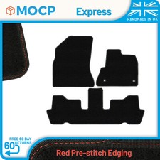 Express with Red Pre-Stitch Trim Car Mats to fit Citroen C4 Picasso 5 Seater ...