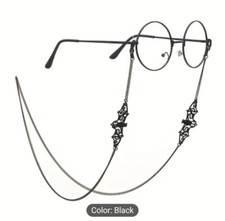 Halloween Gothic Bat Glasses Chain Spooky Tk Maxx Dracula Ghost 