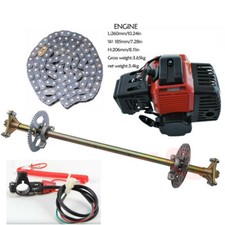 29" Rear Axle Kit + 49cc 2