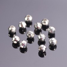 Round Faceted 3mm 4mm 5mm 6mm