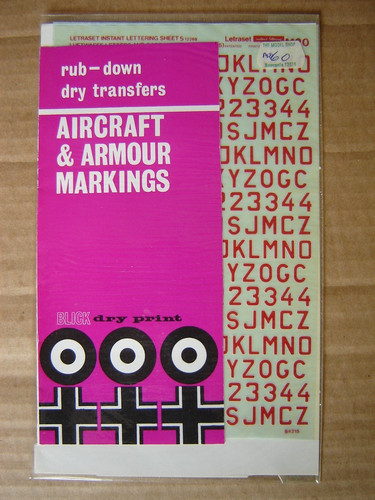 Letraset luftwaffe letters - letraset,