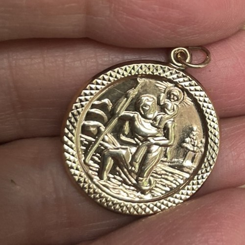 9ct gold christopher - gold, st