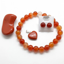 EDELFUNDE Carnelian Red Jasper