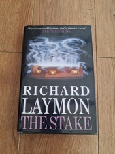 The Stake - Richard Laymon (Hardcover 1990) - Book Novel Vintage Classic Horror 
