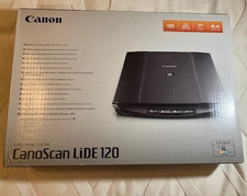 Canon CanoScan LiDE 120 Colour Document Flatbed Scanner with USB Cable NEW BOXED