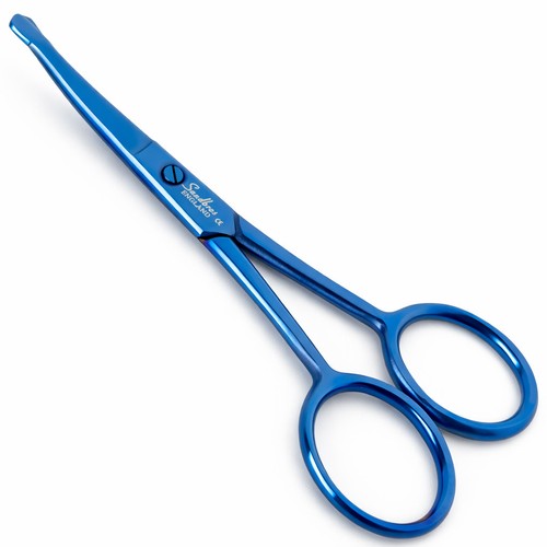 Curved pet grooming scissors - grooming,