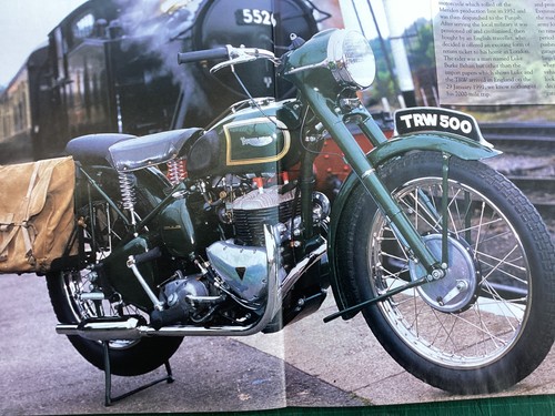 Triumph trw motorcycle - triumph,