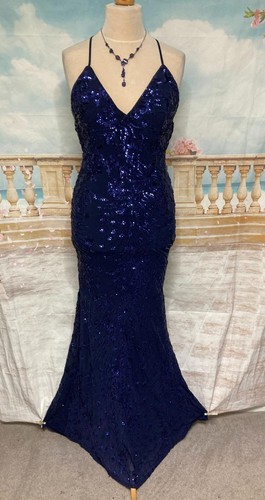 Quiz blue sequin - quiz,