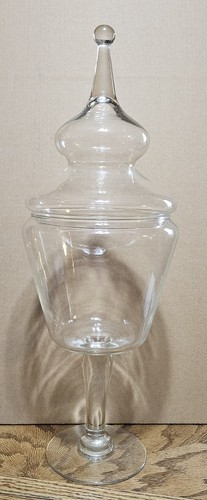 Vintage clear glass - xl,