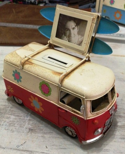 Hippie red yellow - or, camper