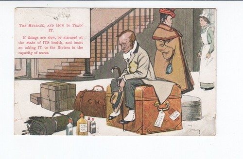 Postcard chas crombie the - chas,