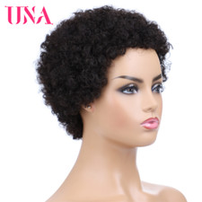 Short Human Hair Wigs Non-Remy