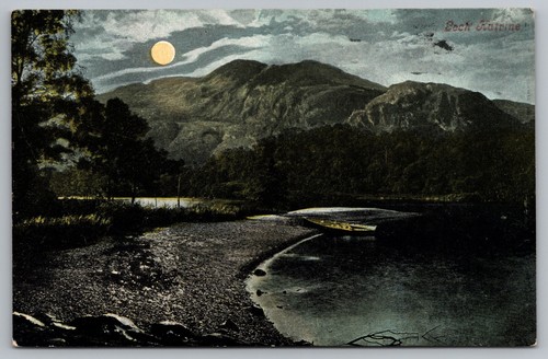 Loch katrine scotland night - at,