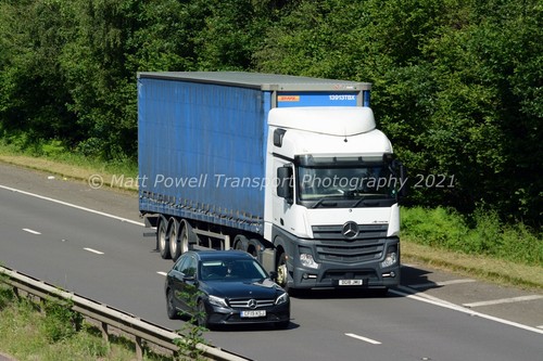 Truck photo 12x8 mercedes - truck,