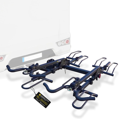 204hd foldable bike hitch - bc-204hd, 4-bike