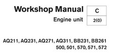 VOLVO PENTA AQ211 AQ231 AQ271