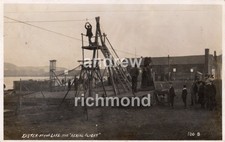 Oldham Easter At The Lake Aerial Flight Zip Wire Posted 1906 Real Photo Postcard