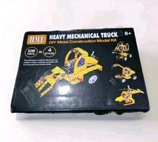 HMT Heavy Mechanical Truck DIY Metal Construction Kit Model 238 Pcs 4 Styles Toy