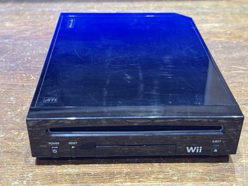 Nintendo wii console - v2, black