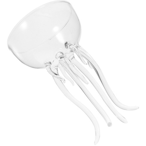 Clear glass goblet strange - clear,