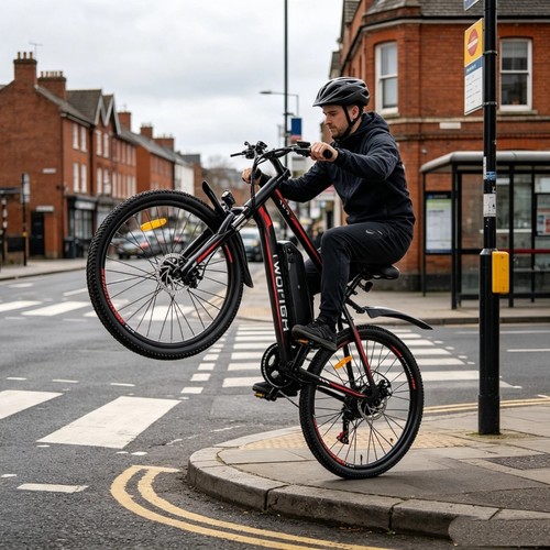 Cross bike electric - e-cross, 26"