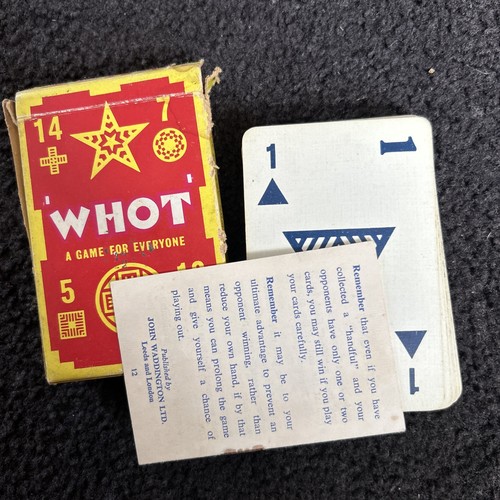 Vintage waddington whot - ,