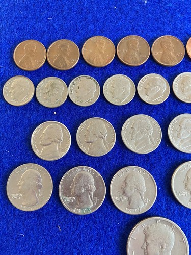 Small collection coins - small,