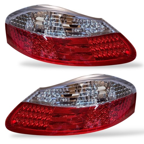 Led clear red - red/white, rear