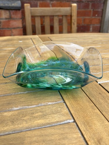 Irish glass deorative bowl - irish,