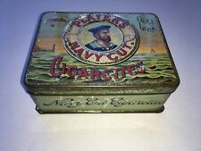 C1920s VINTAGE PLAYER’S NAVY CUT GOLD LEAF CIGARETTES TIN(EMPTY)