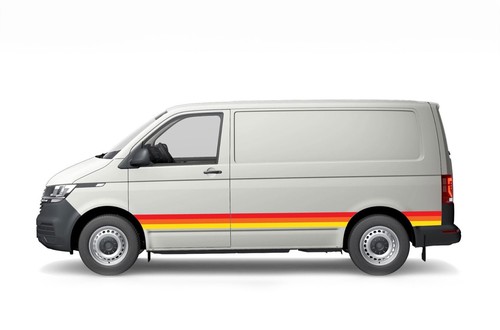 Retro sport stripes edge - , decal